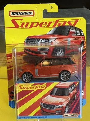 Range Rover Vogue SE 2019 Matchbox Superfast 2018 nuevo en paquete raro difícil de encontrar edición especial Foto 1 de 4