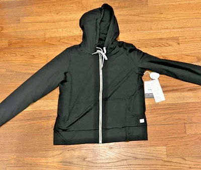 Vuori Performance Hoodie 2.0 Black Heather Womens VARIOUS SIZES NEW WITH TAGS - Image 1 of 3