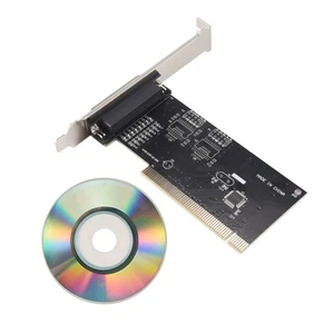 PCI Erweiterungs Karten Adapter 25Pin Parallel PCI Zu Parallel DB25 Dru3252 - Photo 1/7