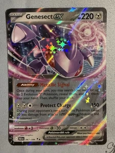 Genesect EX 067/086 Pokemon TCG quasi nuovo: bullone nero scarlatto e viola - Foto 1 di 3