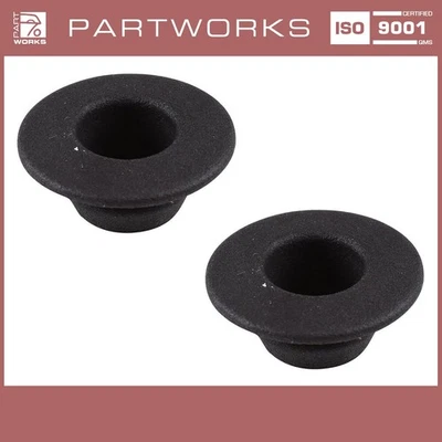 2x Roseta Reposacabezas PORSCHE 911 F 912 '65-'72 NEGRO Foto 1 de 4