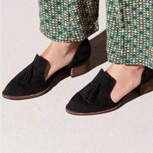 Jeffrey Campbell x Free People Charles Tassel Loafers Suede Slip-On Size 7 - Picture 1 of 12