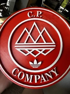 Adidas Spezial | CP Company | Sign | Logo | Mancave | Bedroom | 22cm x 22cm - Picture 1 of 4