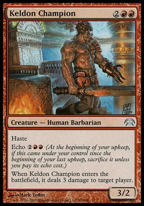 Keldon Champion - Medium Play MTG Planechase - Image 1 of 1