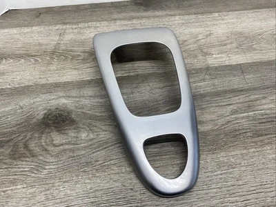 Bisel de cambio automático Saab 9-3 Aero plateado para 2004-2011 12792580 Foto 1 de 4