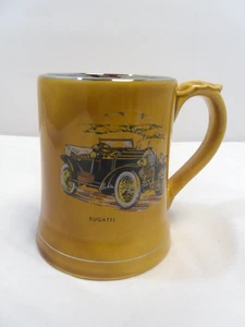 Wade Ceramic tankard with Bugatti car motif - Picture 1 of 8