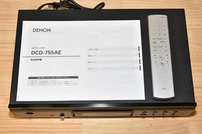 Vintage Denon DCD-755AE CD Player Maintained Belt Replaced Remote Japan - Image 1 of 4