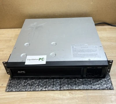 ✅ APC Smart UPS SMC1000-2U 1000VA 600W 6-Outlet LCD - GOOD BATTERIES! TESTED - Image 1 of 4