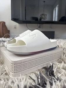 NEW Nike FV5601-100 USA Calm Slide Oly White Slip-On Sandal Shoes Men's US 13 - Picture 1 of 4