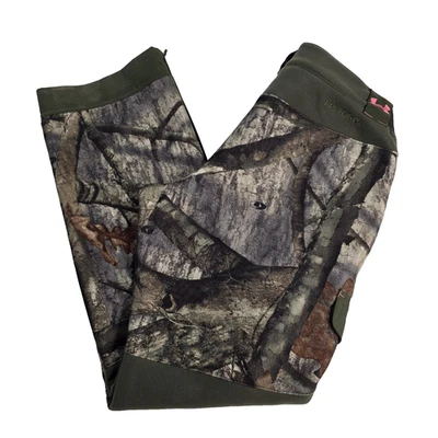 UA Under Armour Women’s Mossy Oak Camo Medium Fleece Lined Cold Gear Storm Pants - Image 1 of 4