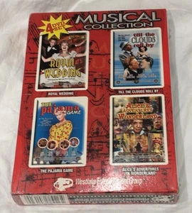 4 Musical Collection DVD 4 Discs Pajama Game Royal Wedding Clouds Roll By New - Picture 1 of 2