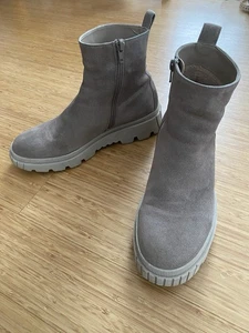 Gabor Chelsea Boots Stiefelette Damen Gr. 39 Beige - Bild 1 von 9