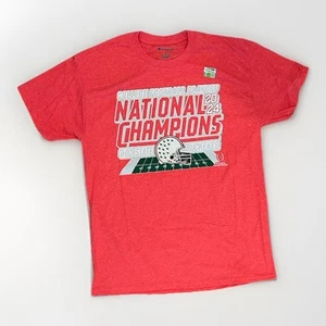 Ohio State 2024 CFP Football Champions Shirt, Champion Brand, Red, Mediana, NUEVA - Imagen 1 de 4