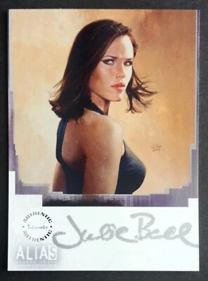 2004 Alias Season 3 JENNIFER GARNER by JULIE BELL AUTOGRAPH Case Topper Card CL1 - Image 1 of 3