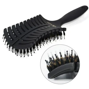 Hair Brush Anti Static Curved Vented Styling Brush Detangling Massage Brushes Jo - Picture 1 of 11