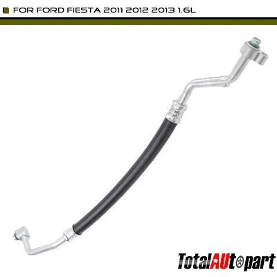 Línea de succión de aire acondicionado para Ford Fiesta S SE SEL SES Titanium 2011 2013 L4 1,6 L gasolina Foto 1 de 4
