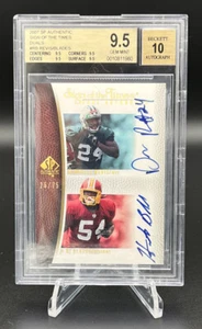 2007 Darrelle Revis Rookie SP Authentic HB BGS Graded 9.5 GEM MINT Jets Redskins - Bild 1 von 2