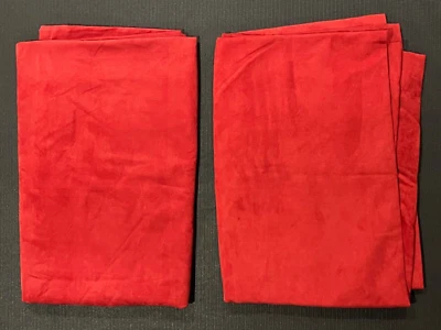 Cortina de bolsillo Woolrich Home Drape 1 panel varilla roja 84 pulgadas L x 54 pulgadas W Foto 1 de 4