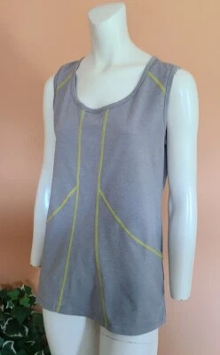 Camisa sin mangas Lucy Activewear aire libre senderismo viaje activo para mujer talla L gris Foto 1 de 4