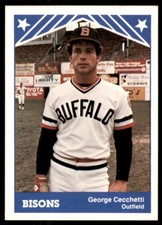 1983 TCMA Buffalo Bisons George Cecchetti #22