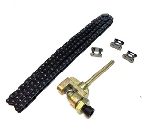 8MM CHAIN T8F + 3 MASTER LINKS AND CHAIN BREAKER TOOL - Picture 1 of 2