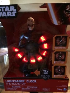 Star Wars Light saber Clock - The Inquisitor - Picture 1 of 3