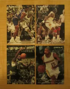 1994-95 Fleer Basketball All-Defensive Team Starter Set 4/10 - Picture 1 of 2