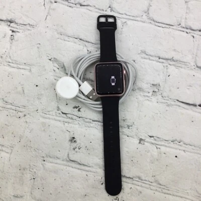 Apple Watch Series 2 42mm Space Gray Aluminum case Black Loop A1758 - Image 1 of 4