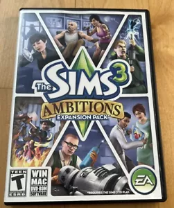Sims 3: Ambitions Expansion Pack (Windows/Mac, 2010) Complete In Box Very Good - Picture 1 of 4