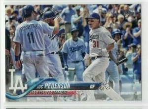 Joc Pederson 2018 Topps Series 1 Baseball Base Common #159 Los Angeles Dodgers - Picture 1 of 1