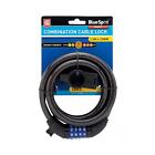 BlueSpot 4 Digit Combination 1.5m x 15mm Cable Bicycle Lock