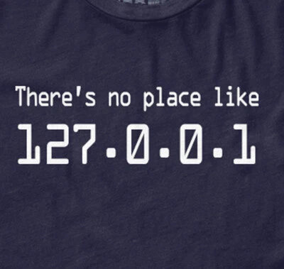 There's No Place Like Home Computer Programmer Tech Camiseta Para Hombre Tallas S-XXL Foto 1 de 3