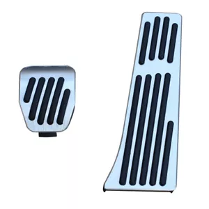 AT Foot Pedal Cover For BMW M3 M5 M6 E90 E92 F10 F06 F12 F13 Gas Fuel Brake Pad - Picture 1 of 3