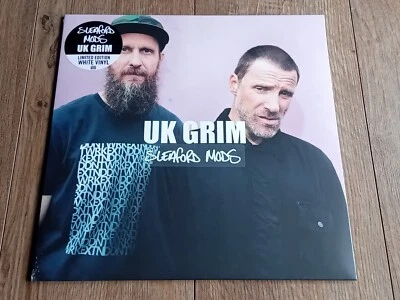 SLEAFORD MODS - UK GRIM LP WHITE VINYL NEW SEALED - Image 1 of 2