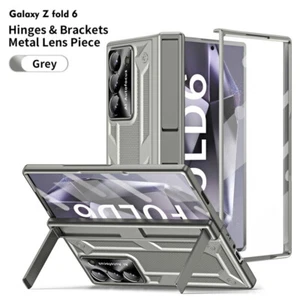 Stoßfeste Ringhülle für Samsung Galaxy Z faltbar 6 verstärkte Glas Halterung Abdeckung - Bild 1 von 15