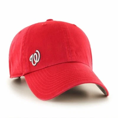 Washington Nationals MLB SUSPENSE '47 CLEAN UP Cap Hat Adjustable Men's Baseball - Image 1 of 3