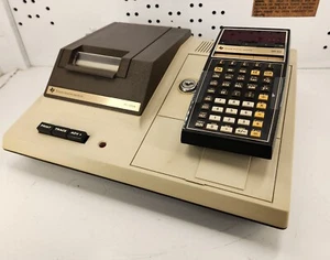 Texas Instruments PC-100A Printer and SR-52 Calculator UNTESTED No Power Cable - Picture 1 of 11