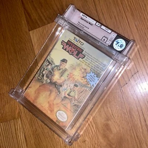New NES Operation Wolf 1989 Factory Sealed WATA 7.0 Graded Game H-Seam Nintendo - Picture 1 of 4
