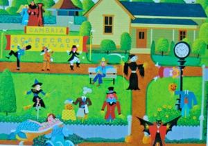 PUZZLE ..HERONIM..Scarecrow Festival...1000 Piece....Nvr opned - Picture 1 of 1