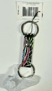Vera Bradley Twice As Nice Key Chain Bandanna Swirl- New w/ Tag in Package - Picture 1 of 6