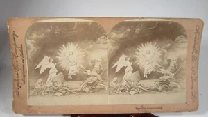 Antique Keystone View Co. Stero View THE RESURRECTION Religious Card No. 823 - Picture 1 of 7