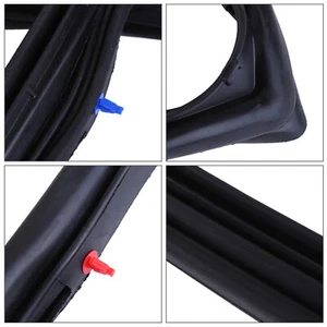 Set of 2 Front Door Weatherstrip Seal LH RH For 2007-2018 Jeep Wrangler JK - Picture 1 of 24