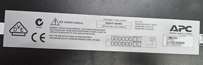 APC AP7822 - Rack PDU, Metered, 2U, 32A, 230V, (12) C13 & (4) C19 - Image 1 of 3