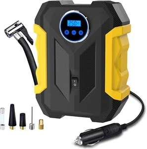Air Compressor Tire Inflator, Digital Air Compressor Portable with LED Light 12V - Picture 1 of 7