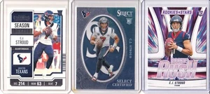 C.J Stroud 3 Card Rookie Lot 2023 Contenders Select Certified Rookies & Stars RC - Picture 1 of 2
