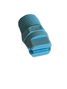 FMC HYPRO FANJET 04 ORIFICE 10, 25° ANGLE, LIGHT BLUE PVDF 90A2CM04E25 81N0425RG - Picture 1 of 1