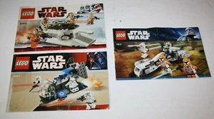 LEGO Star Wars 8083 7913 7667 Instruction MANUAL ONLY. FREE SHIPPING - Picture 1 of 4