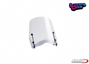 PUIG SEMI CARENAGE SCOOTER T.S. POUR HONDA VISION 50 11-16 TRANSPARENT - Photo 1/1