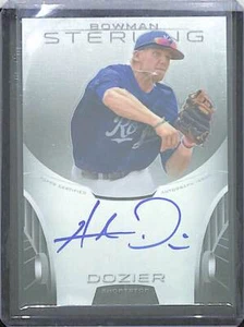 2013 Bowman Sterling Autograph #BSAP-HD Hunter Dozier - Picture 1 of 2