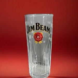 Jim Beam Bourbon Whisky Highball Bar Invierno Copo de Nieve Vidrio Transparente 🥃 - Imagen 1 de 7